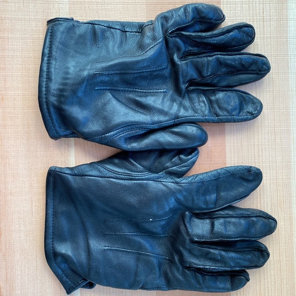 J. Crew Accessories Jcrew Cashmere Lined Leather Gloves Very Used